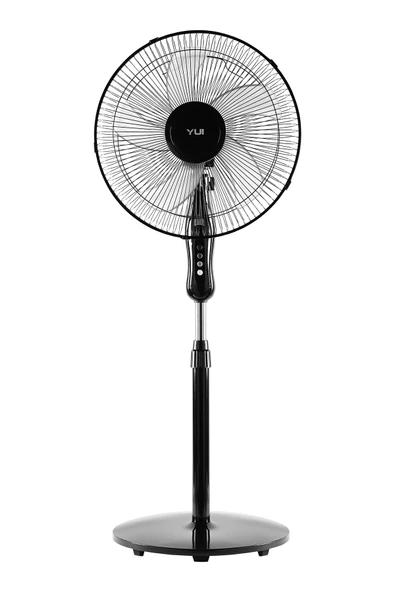 Yui F29 Siyah 120 Cm 16 Inç 40w 3 Kademe 5 Pervane Döner Başlıklı Vantilatör ürün görseli 1