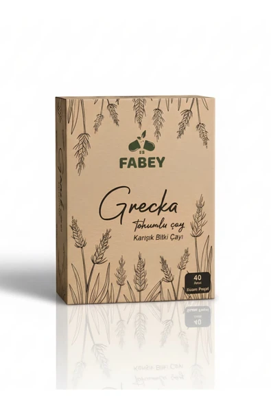 esfabey Greçka Tohumlu Çay 40 Adet Süzen Poşet Çay ürün görseli 1