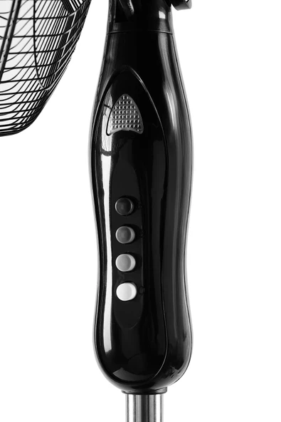 Yui F29 Siyah 120 Cm 16 Inç 40w 3 Kademe 5 Pervane Döner Başlıklı Vantilatör - Resim 5