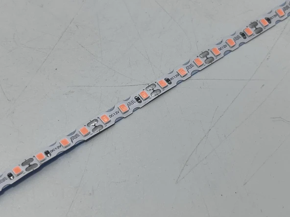 Rps-2835-120-6mm Yapışkanlı Şerit Led 10 Metre Sarı (120 Led/m - 12V) - Resim 2