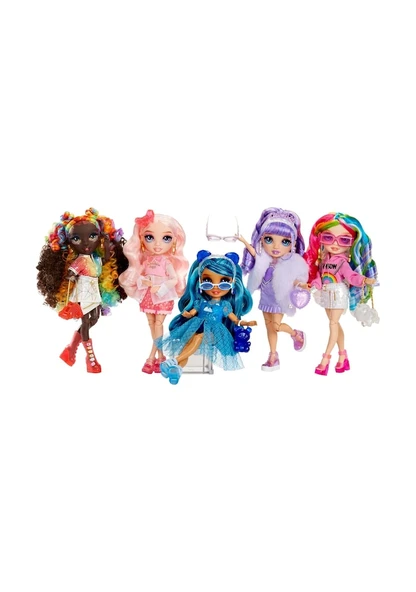 Rainbow High Kristal Serisi Bebek Amaya Raine Lisanslı Ürün - Resim 6