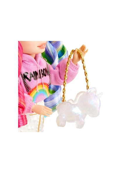 Rainbow High Kristal Serisi Bebek Amaya Raine Lisanslı Ürün - Resim 4