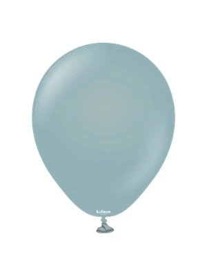 Kalisan 12" Retro Balon 10"lu Fırtına Mavisi 11280054 ürün görseli 1