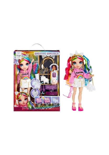 Rainbow High Kristal Serisi Bebek Amaya Raine Lisanslı Ürün ürün görseli 1