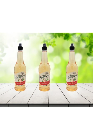 Elma Sirkesi 750 ml 3 adet ürün görseli