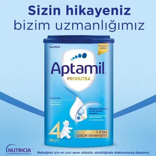 Aptamil Pronutra 2 Devam Sütü 350 gr - Resim 9