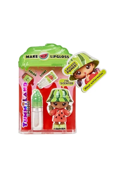 Yummiland Maya Watermelon Bebeği ve Dudak Parlatıcısı 120780 ürün görseli 1