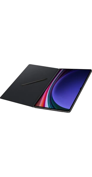 Samsung Galaxy Tab S9 Ultra Akıllı Kapaklı Kılıf - Siyah - Resim 2