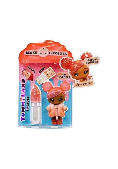 Yummiland Piper Peach Bebeği ve Dudak Parlatıcısı 120759 ürün görseli 1