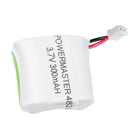 PowerMaster EF-36300S 3.6 Volt 300mAh Ni-MH 3'lü Kısa İnce Telsiz Telefon Pili 31x32x11mm ürün görseli 1