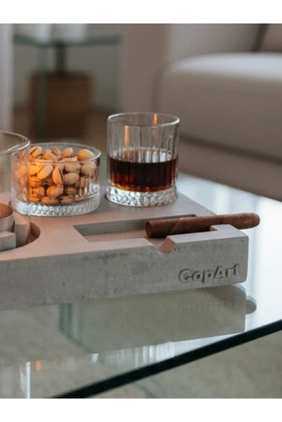 CopArt Elza Biyoetanol Masaüstü Şömine - 1 Lt Yakıt Hediye - Resim 6