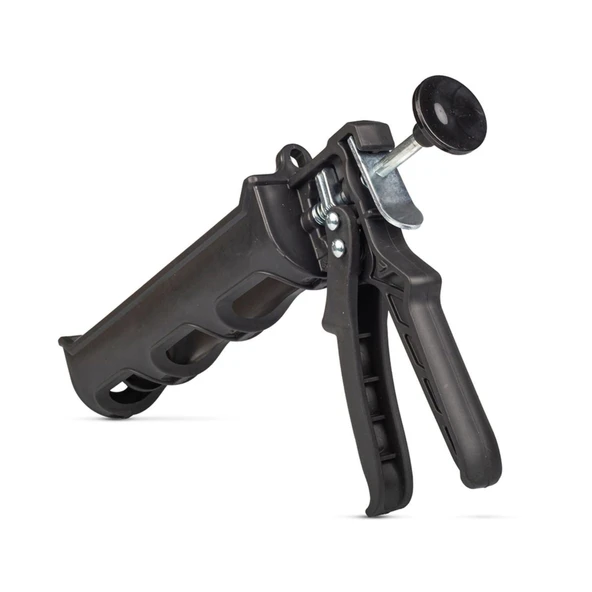 Firstmaster Kaliteli Kalın Plastik Silikon Mastik Tabancası Siyah - Resim 2