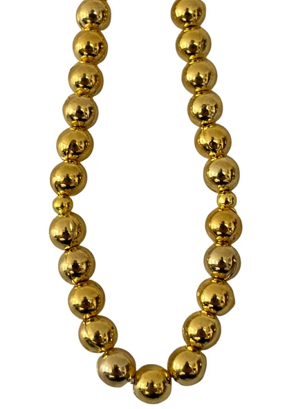 NEVCE STORE Gold Renk Metal Tesbih Erkek Tesbih Şık ve Dayanıklı Model Erkek Aksesuar - Resim 3