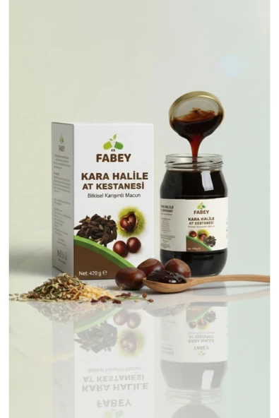 esfabey Kara Halile At Kestanesi Bitkisel Karışımlı Macun 420gr ürün görseli