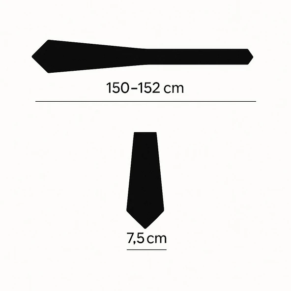 Brianze 7.5 Cm Yeşil Lacivert Çizgili Kravat Mendil Set - Resim 3