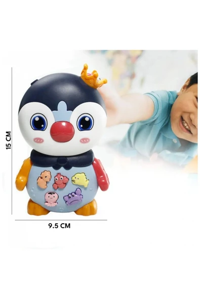 Oyuncak Işıklı ve Müzikli Baykuş Bebek Sesli ve Işıklı Piyano Neşeli Dostlar Bultak Set - Resim 4