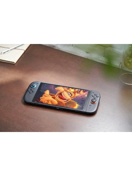 Nintendo Switch 2 Oyun Konsolu 2 Kollu Siyah Renk Resmi Distribütör Garantili Mario Kart World - Resim 2