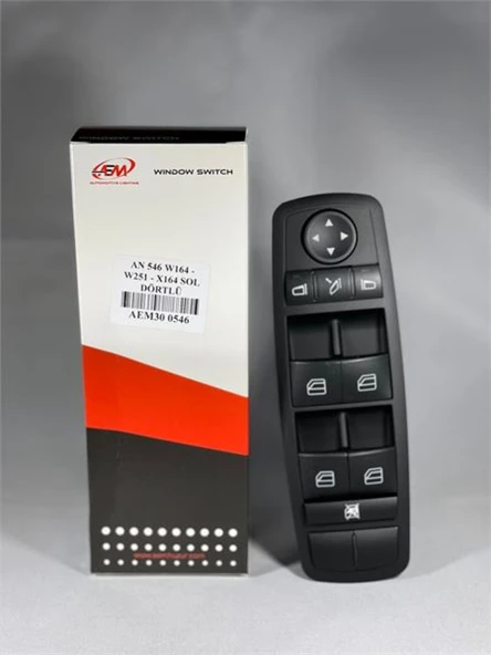 Mercedes Cam Acma Salteri On Sol (komple, Ayna Katlamalı) Gl-Class X164 06>12 R-Class W251 06>14 - Aem30 0546 ürün görseli 1