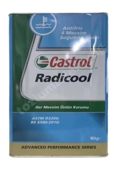 CASTROL RADICOOL ANTİFRİZ MAVİ 16 KG - Resim 2