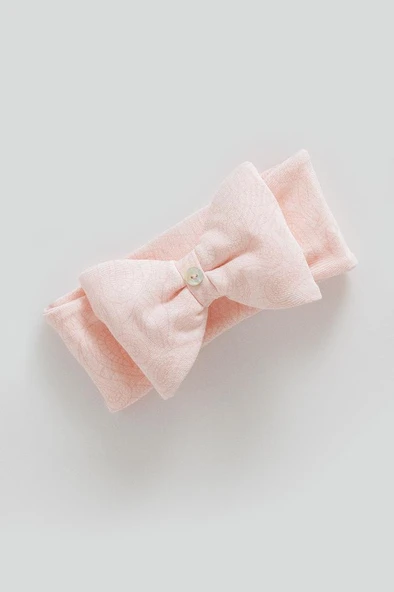 Caramell %100 Pamuk Tiny Lace Bandana CRML.BNT.1915 - Resim 3