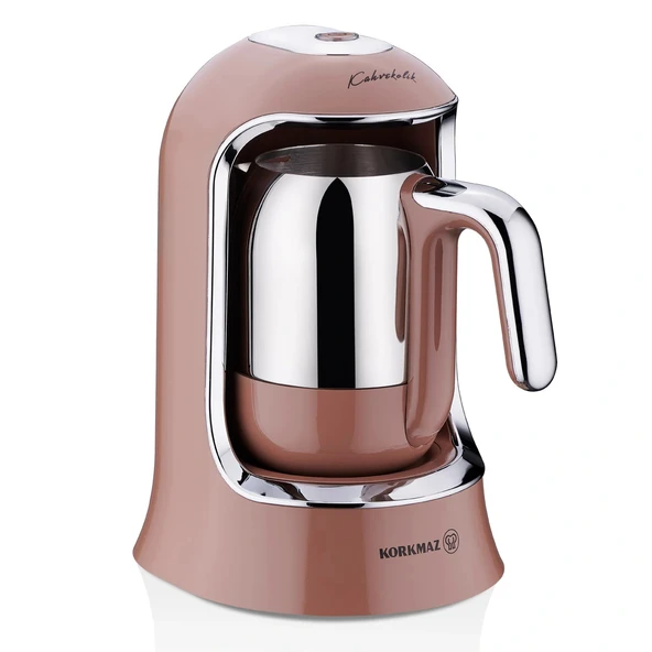 Korkmaz Kahvekolik Otomatik Kahve Makinesi Mocha Krom A860-17 - Resim 3