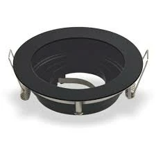 HELİOS DEKORATİF ALÜMİNYUM SİYAH KASA YUVARLAK IP20 G10 ürün görseli 1