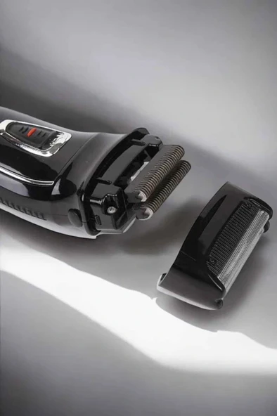 LitaeTrend Şarjlı Paslanmaz Çelik Bıçaklı ve Kablosuz Saç Sakal Tıraş Makinesi - Resim 3