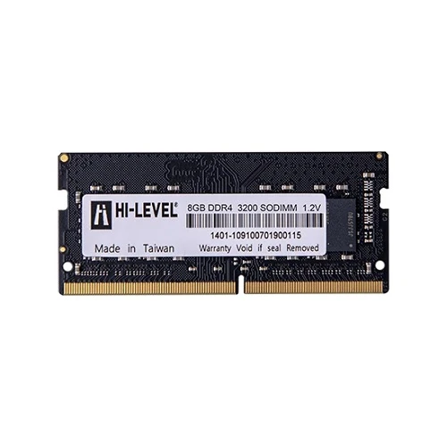 HI-LEVEL 8GB DDR4 3200Mhz Notebook Ram HLV-SOPC25600D4/8G (1.2V) ürün görseli