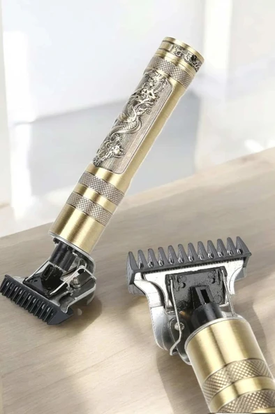 LitaeTrend Profesyonel Şarjlı Saç ve Sakal Şekillendirici Çizik Tıraş Makinesi - Resim 5