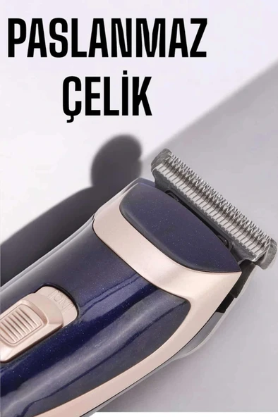 LitaeTrend Profesyonel Şarjlı Saç ve Sakal Traş Makinesi Kolay Kullanım - Resim 2