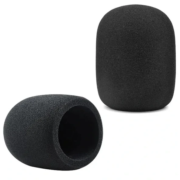 Zenger Ze-7131 El Mikrofon Süngeri Siyah Standart Tekli ürün görseli 1