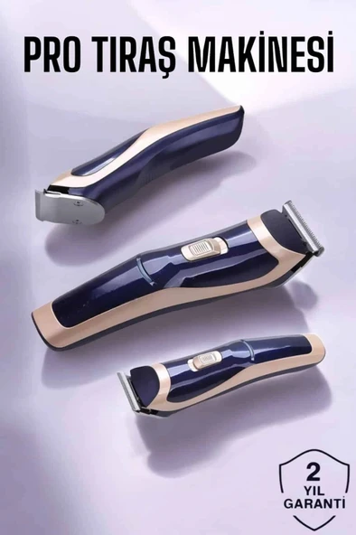 LitaeTrend Profesyonel Şarjlı Saç ve Sakal Traş Makinesi Kolay Kullanım ürün görseli 1