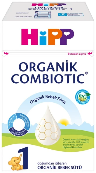Hipp 1 Organik Combiotic Bebek Sütü 800 Gr ürün görseli