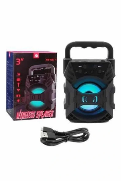 LitaeTrend Bluetooth Hoparlör Android ve İOS Uyumlu Ses Bombası USB Girişli Taşınabilir - Resim 5