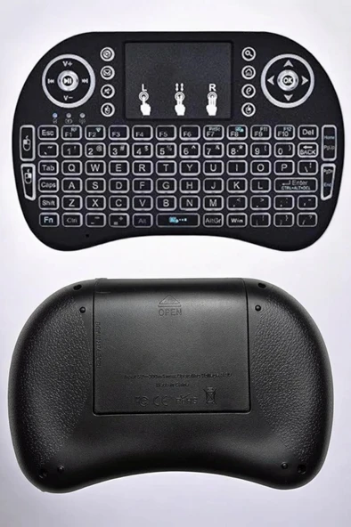 LitaeTrend Işıklı Kablosuz Mini Q Klavye Tüm Cihazlara Uyumlu - Resim 5