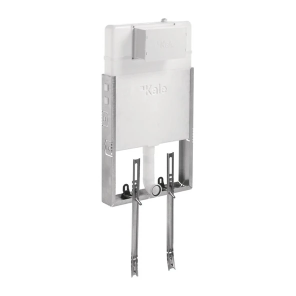 Kale Versus Gömme Rezervuar Seti (Mat Krom Capsule Panel+V200 Stop Valf) - Resim 2