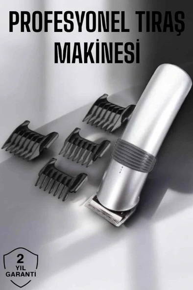 LitaeTrend 4 Taraklı Taşınabilir Profesyonel Saç ve Sakal Kesme Tıraş Makinesi ürün görseli 1