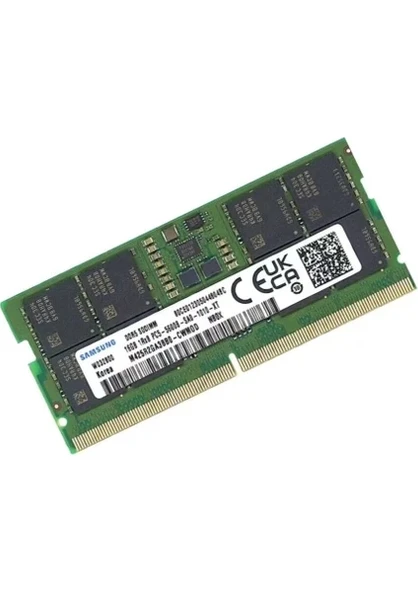 SAMSUNG 16GB DDR5 5600Mhz CL46 Notebook Ram M425R2GA3BB0-CWM (1.1V) ürün görseli