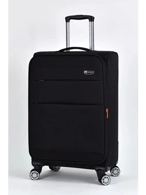 Fossil 023 Kumaş Büyük Boy Valiz Siyah 023-01 ürün görseli 1