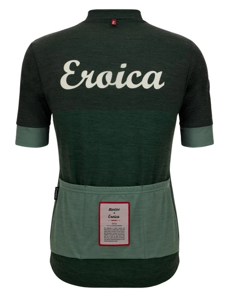 Santini Eroica Luce Wool Erkek Bisiklet Forması ER94075CLUCEWOOL - Resim 6