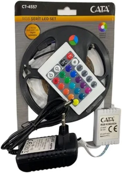CATA RGB ŞERİT LED SET 54 CHİP 2835 ürün görseli