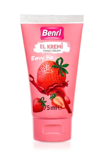Benri 3lü El Kremi Set Çilek Hindistan Cevizi Şeftali - Resim 4