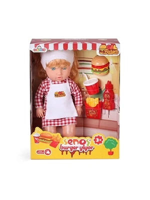 Galtoys Senoş Bebek Burger Yiyor Glt1114 ürün görseli 1