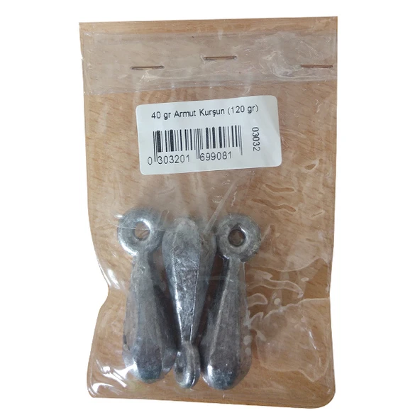 60 gr Armut Kurşun (180 gr) ürün görseli