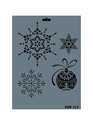 Rich New Seri 25x35 X-large Stencil 212 ürün görseli 1