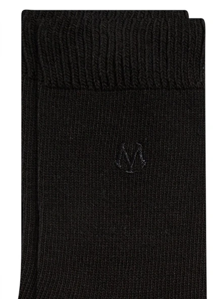 Mavi Logo Nakışlı Soket Çorap Unisex Çorap - Resim 2