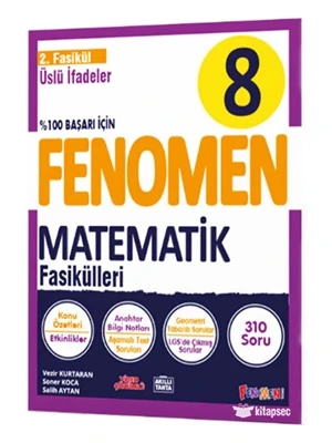 Fenomen Yay.-8.sınıf Matematik 2.fasikül 2425 ürün görseli 1