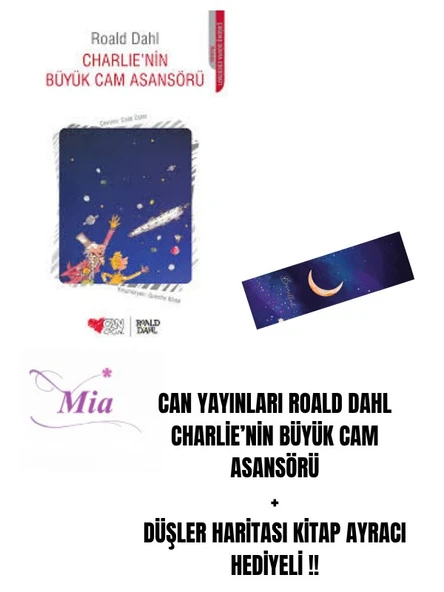 CAN YAYINLARI ROALD DAHL CHARLİE'NİN BÜYÜK CAM ASANSÖRÜ ürün görseli