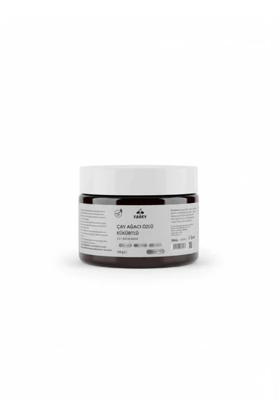 esfabey Neşe Natural Çay Ağacı Özlü Kükürtlü Krem 100g ürün görseli 1