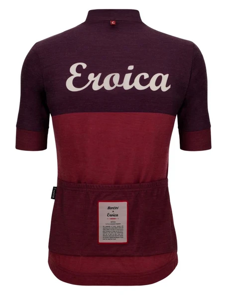 Santini Eroica Luce Wool Erkek Bisiklet Forması ER94075CLUCEWOOL - Resim 3